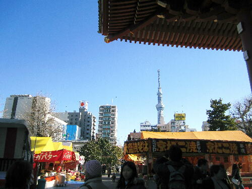 大晦日のスカイツリー うさぎの会旅行記